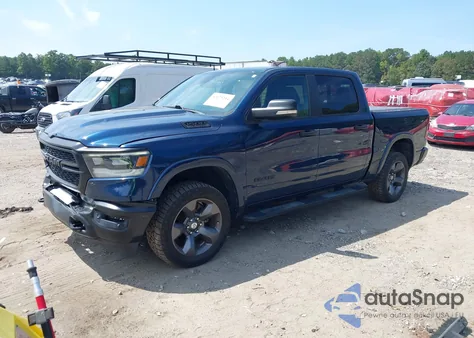 2020 Ram 1500 Big Horn 4X4 5'7 Box from USA, damaged, VIN 1C6SRFFT3LN383255